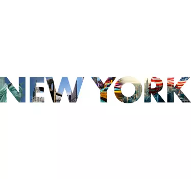 New York Wall Mural - TenStickers