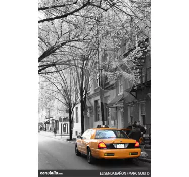 Spring New York Wall Mural - TenStickers