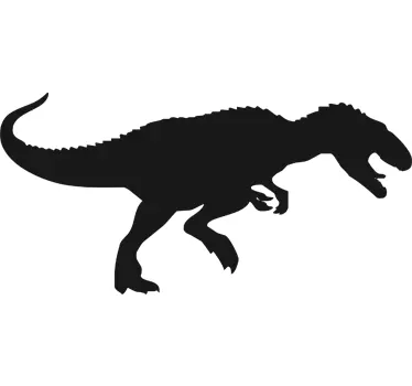 Tyrannosaurus Rex Blackboard Sticker - TenStickers