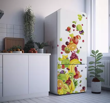 Fruit vinyl fridge sticker - TenStickers