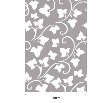Translucent sheet of tree branches window sticker - TenStickers