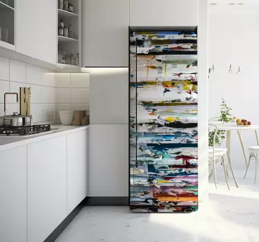 Abstract Painting Sticker Texture - TenStickers