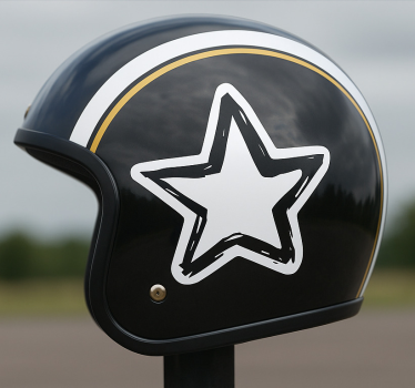 Motorcycle decals punk rocker designs - TenStickers