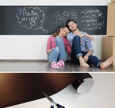 Blackboard Vinyl Sticker - TenStickers