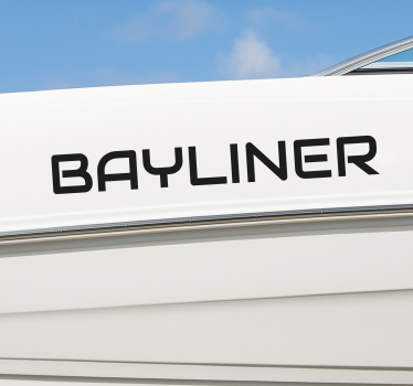 Boat decal modern logo design - TenStickers