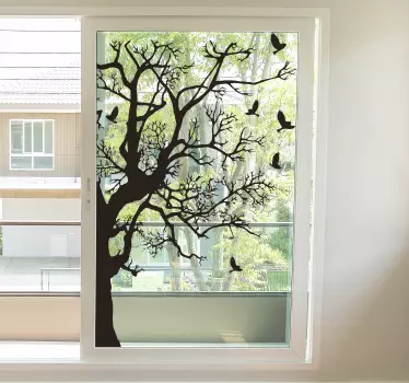 Branches window decal - TenStickers