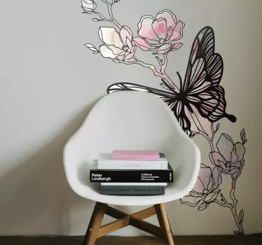 Butterfly art butterfly decals for walls - TenStickers