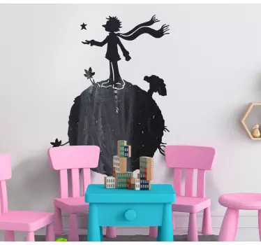 Chalkboard sticker for kids around the world - TenStickers