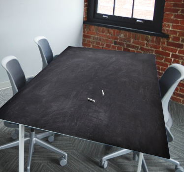 Chalkboard Table Sticker - TenStickers