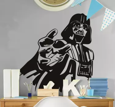 Character Darth Vader cinema decal - TenStickers