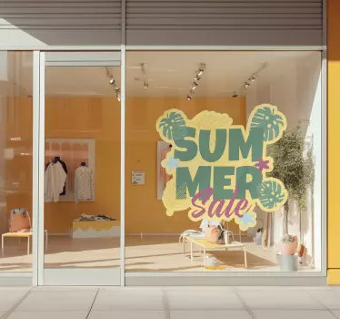 Colorful Summer Sale Sticker - TenStickers