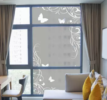 Decoration window butterflies window decal - TenStickers