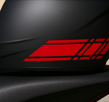 Fast line design motorcycle decals - TenStickers