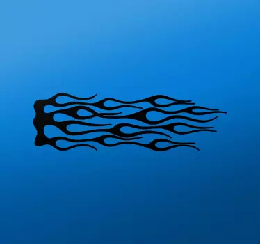Flame sticker Motorcycle decal - TenStickers