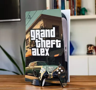 Grand Theft Auto (GTA)  PlayStation sticker - TenStickers