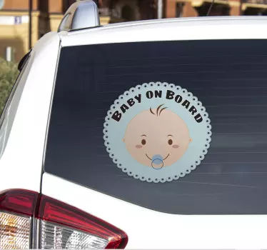 Infant Onboard Notice Baby on board sticker - TenStickers