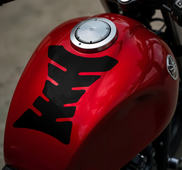 Monocolor skin motorcycle decals - TenStickers