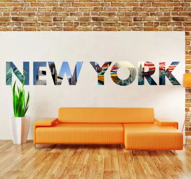 New York Wall Mural - TenStickers