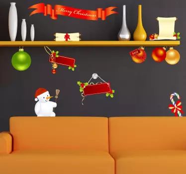 Set of Christmas Stickers - TenStickers