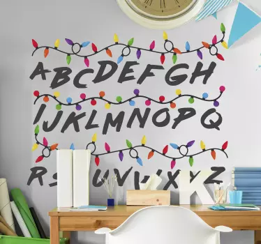 Stranger Things cinema decal - TenStickers