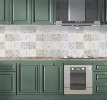 Terrazzo texture tile sticker decal - TenStickers