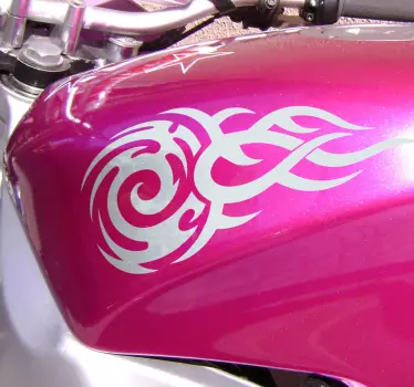 Tribale motorcycle decal - TenStickers