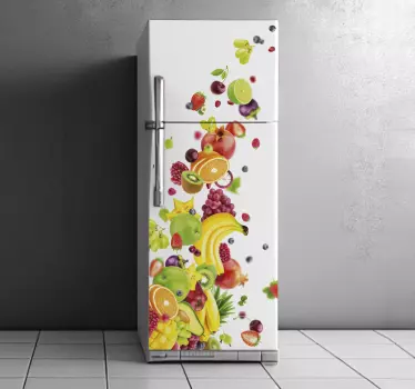 Fruit vinyl fridge sticker - TenStickers