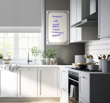 Writing board wall sticker - TenStickers