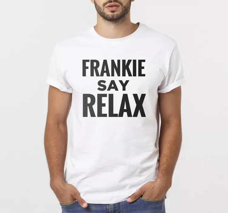 Relax T-shirts with names - TenStickers