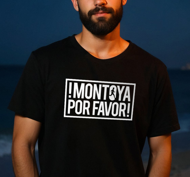 "Montoya por favor" t-shirt - TenStickers