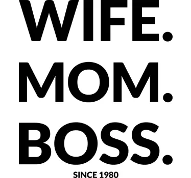 Empowered mom mother and daughter t-shirt - TenStickers