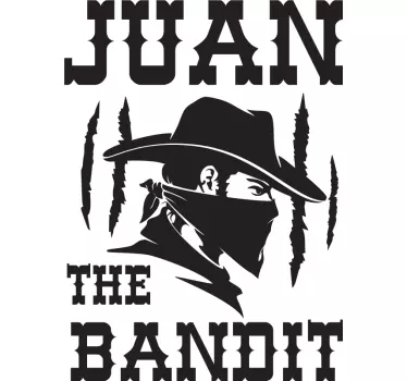 Classic bandit style t-shirt - TenStickers