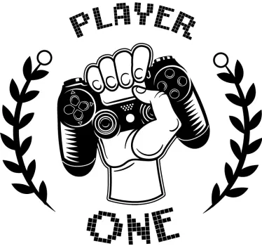 Player 1 and Player 2 Father  and son matching shirts - TenStickers