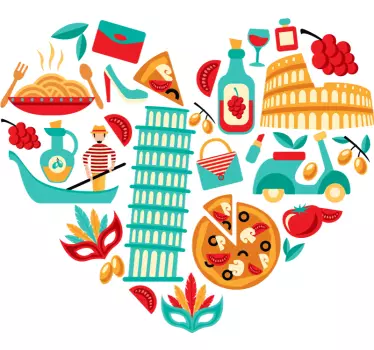 T-shirt with name food love celebration - TenStickers