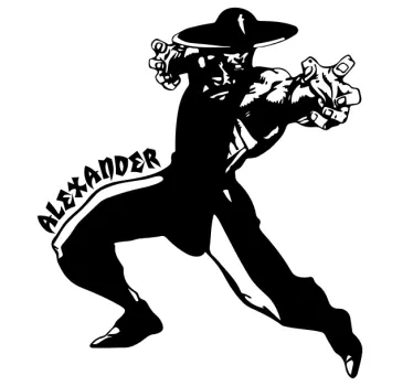 Mother and daughter t-shirt strong cowboy image - TenStickers