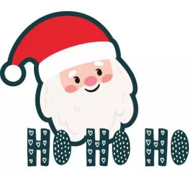 Father and son t-shirt jolly santa cheer - TenStickers