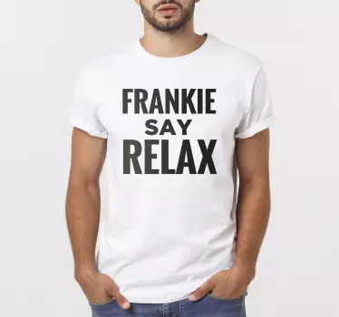 Relax T-shirts with names - TenStickers