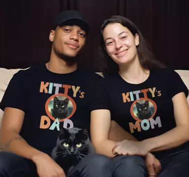 Mother and father pet name T-shirts - TenStickers