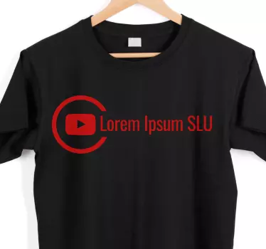 Bold black statement t-shirt - TenStickers