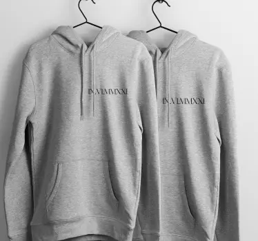 Custom Roman Date t-shirts - TenStickers