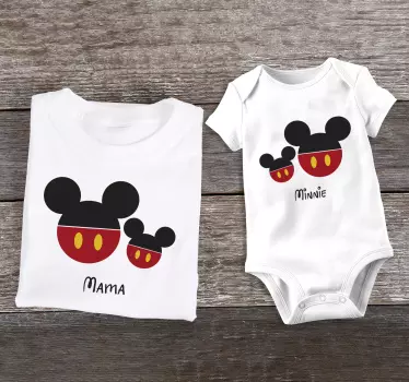 Disney Squad Mother and daughter shirt - TenStickers