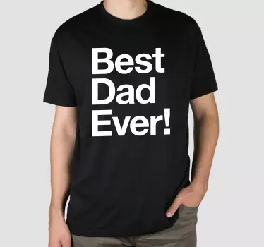 Father and son t-shirt best dad ever! - TenStickers
