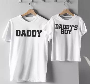 Father and son t-shirt daddy and boy tees - TenStickers