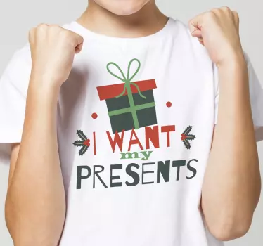 Father and son t-shirt for holiday gift giving - TenStickers
