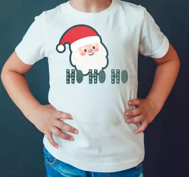 Father and son t-shirt jolly santa cheer - TenStickers