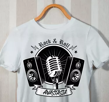 Rock music celebration t-shirt - TenStickers