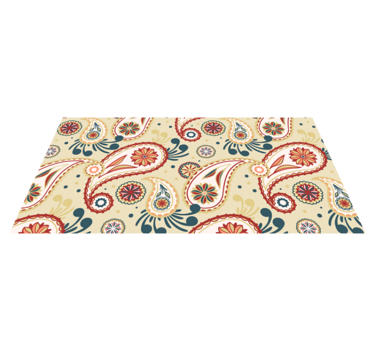 Colourful water drops vinyl rug bathroom - TenStickers