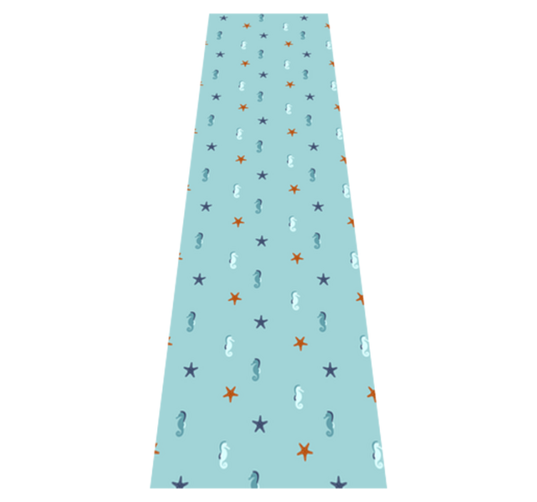 Marine style animal vinyl rug - TenStickers