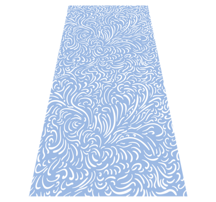 Christmas vinyl rug with frozen design - TenStickers