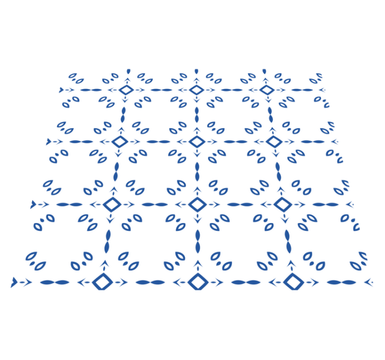 Vinyl rug bathroom classic bathroom wallpaper - TenStickers